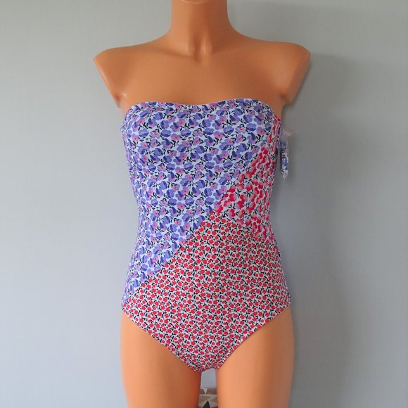 Jessica Simpson Other - Jessica Simpson 1 Piece Pretty Peony Swimsuit NWT